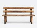 Banc de jardin - bois - 168x48x84 cm - bois naturel - rustique